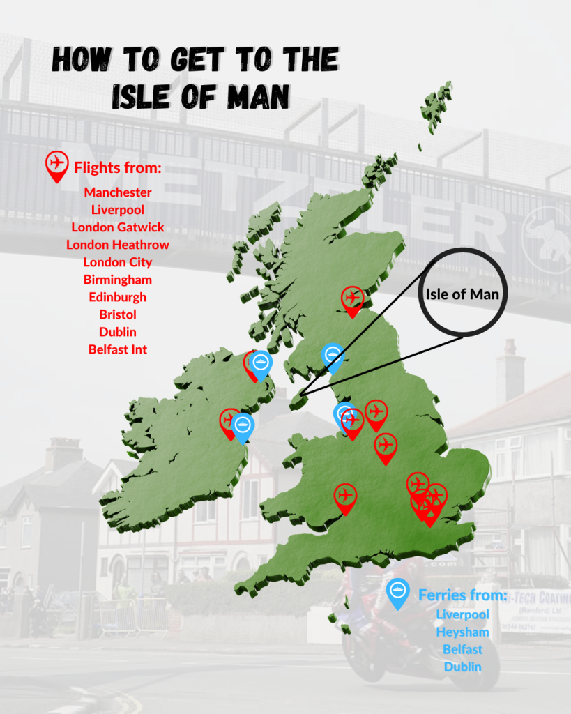 How to get to the Isle of Man